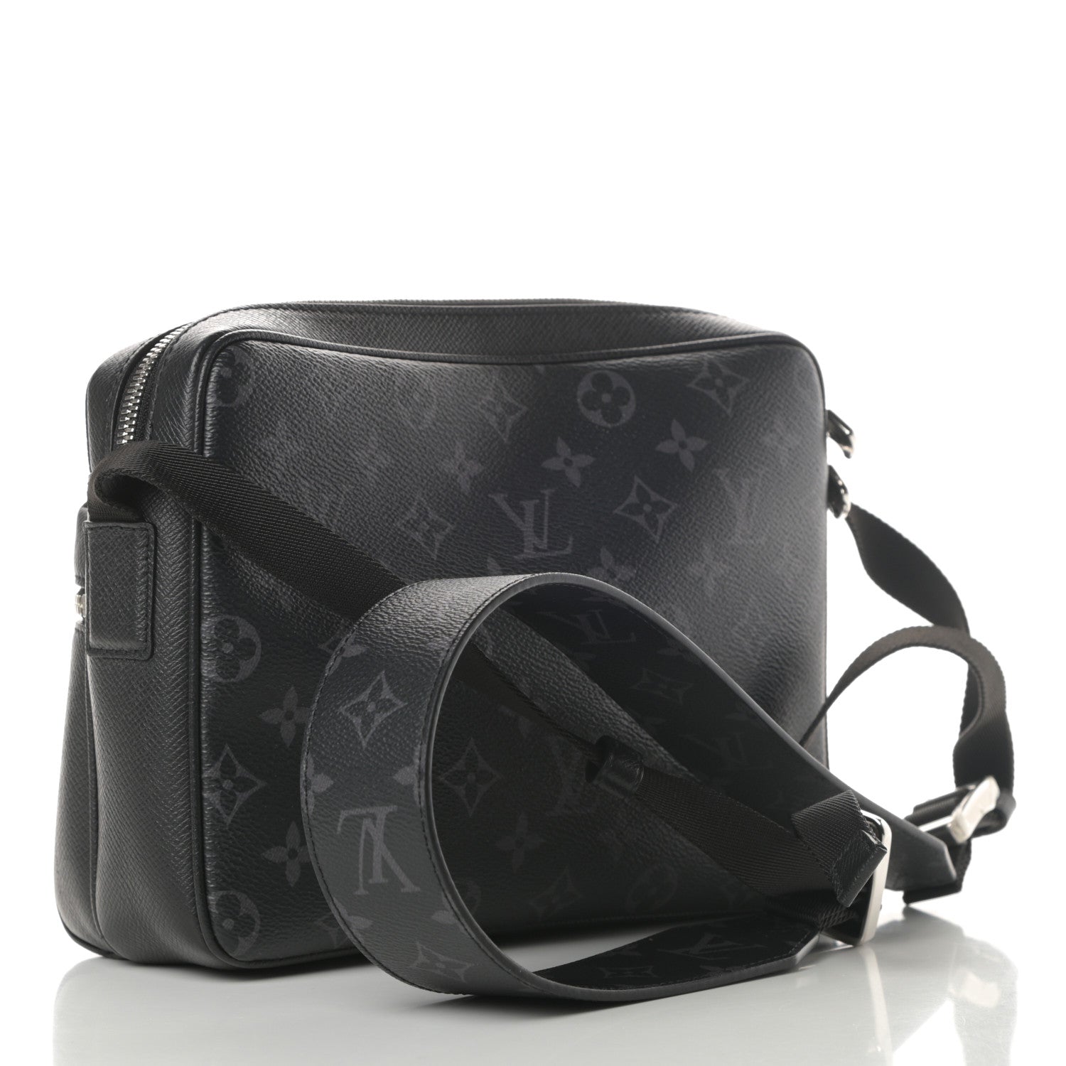 Louis Vuitton Taiga Monogram Eclipse Outdoor Messenger Black 3 of 10