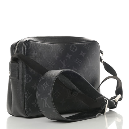 Louis Vuitton Taiga Monogram Eclipse Outdoor Messenger Black 3 of 10