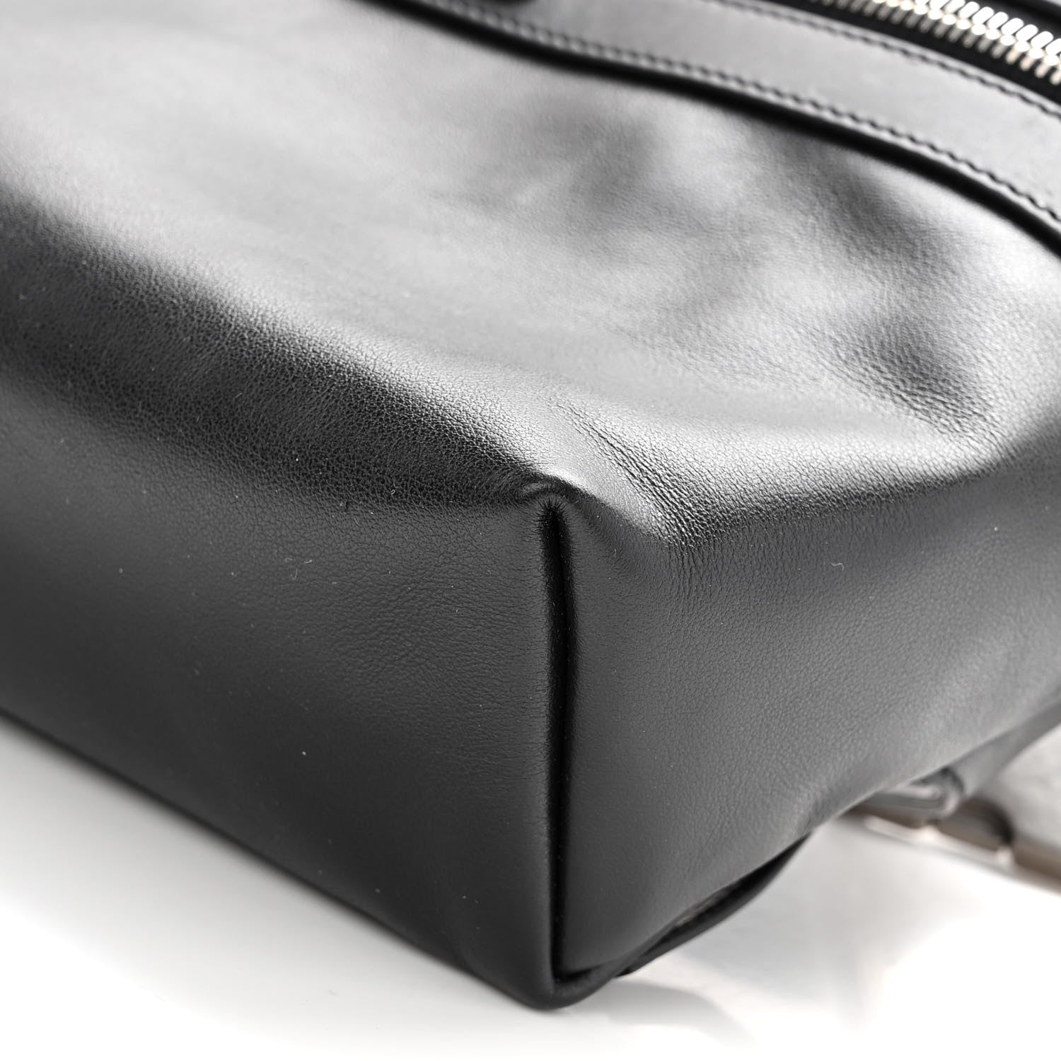 Saint Laurent Calfskin City Belt Bag Black 9 of 9