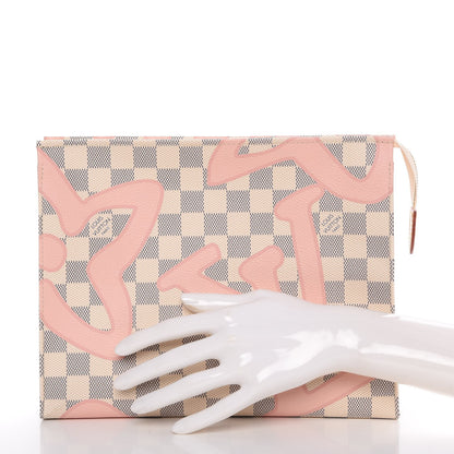 Louis Vuitton Damier Azur Tahitienne Toiletry Pouch 26 2 of 8