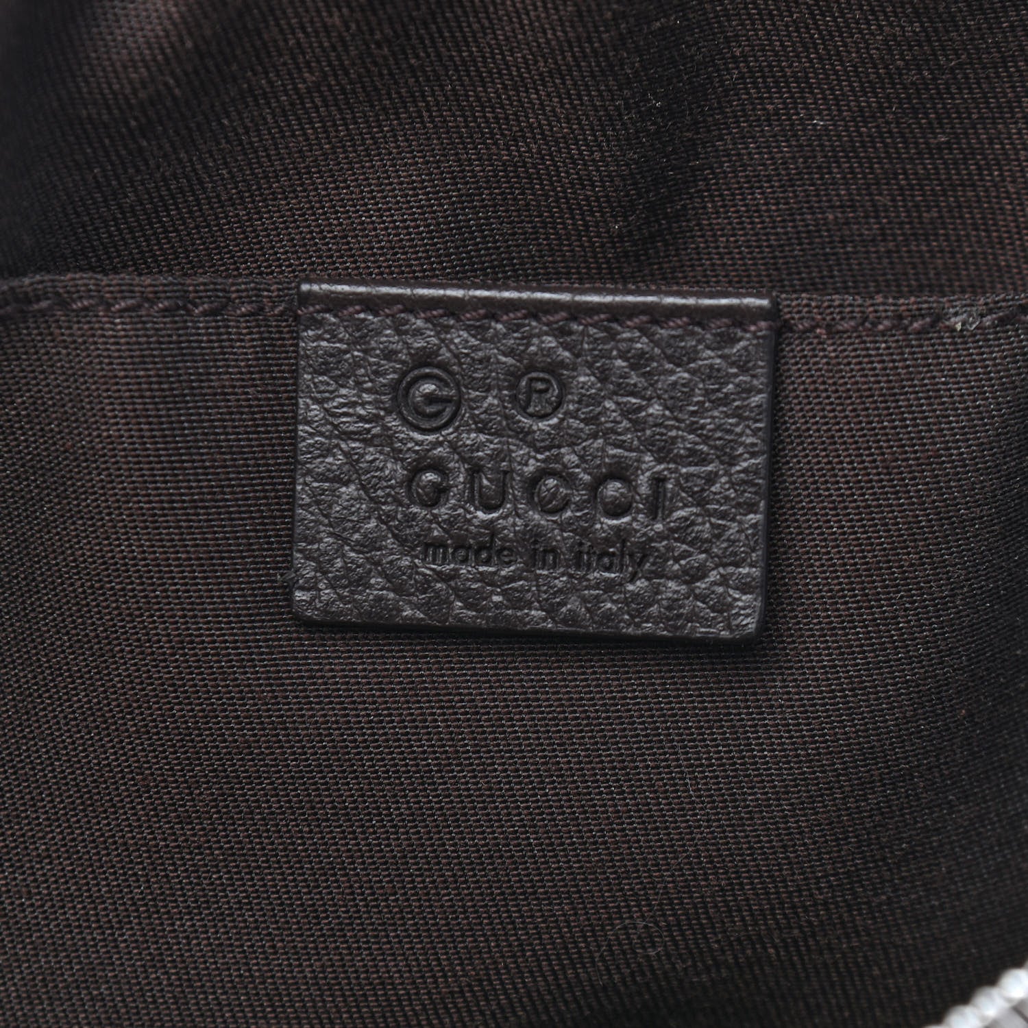 Gucci Monogram Belt Bag Dark Brown 6 of 9