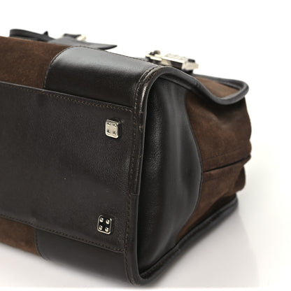 Loewe Suede Calfskin Amazona 28 Dark Chestnut 9 of 12