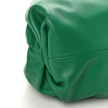Bottega Veneta Smooth Butter Calf The Pouch Oversized Clutch Racing Green 8 of 9