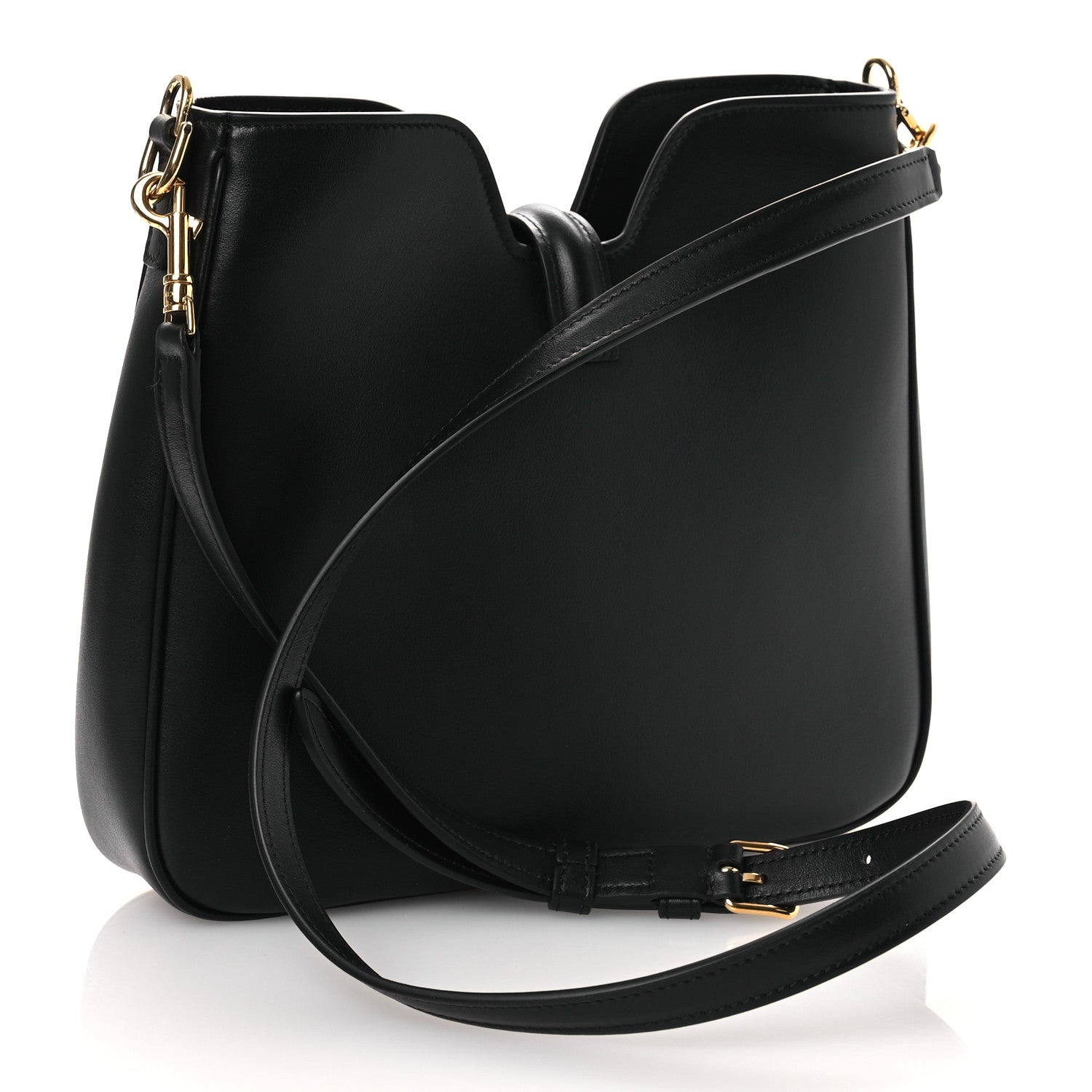 Celine Smooth Calfskin Small Camille 16 Soft Bag Black 3 of 11