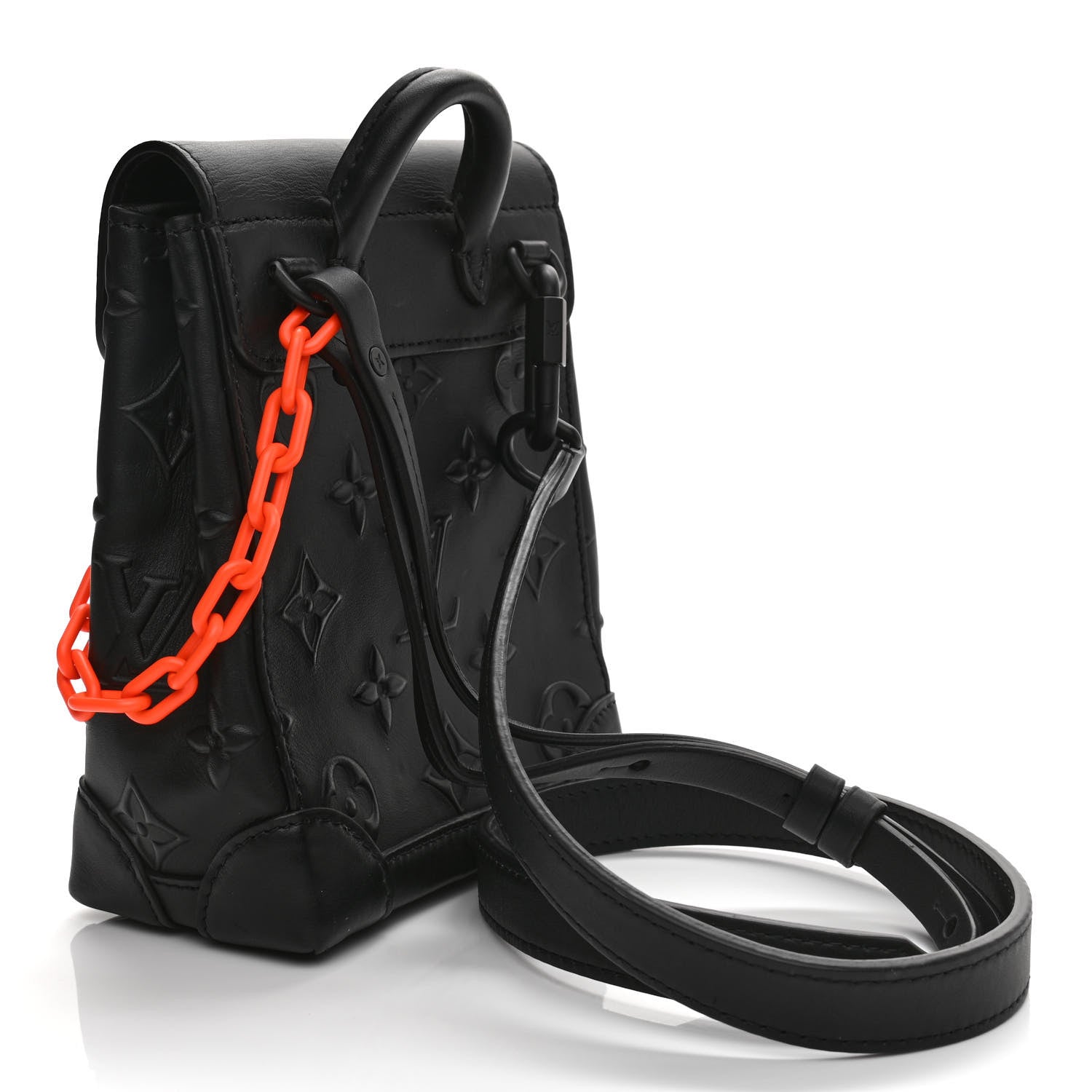 Louis Vuitton Monogram Seal Steamer XS Black 3 of 9