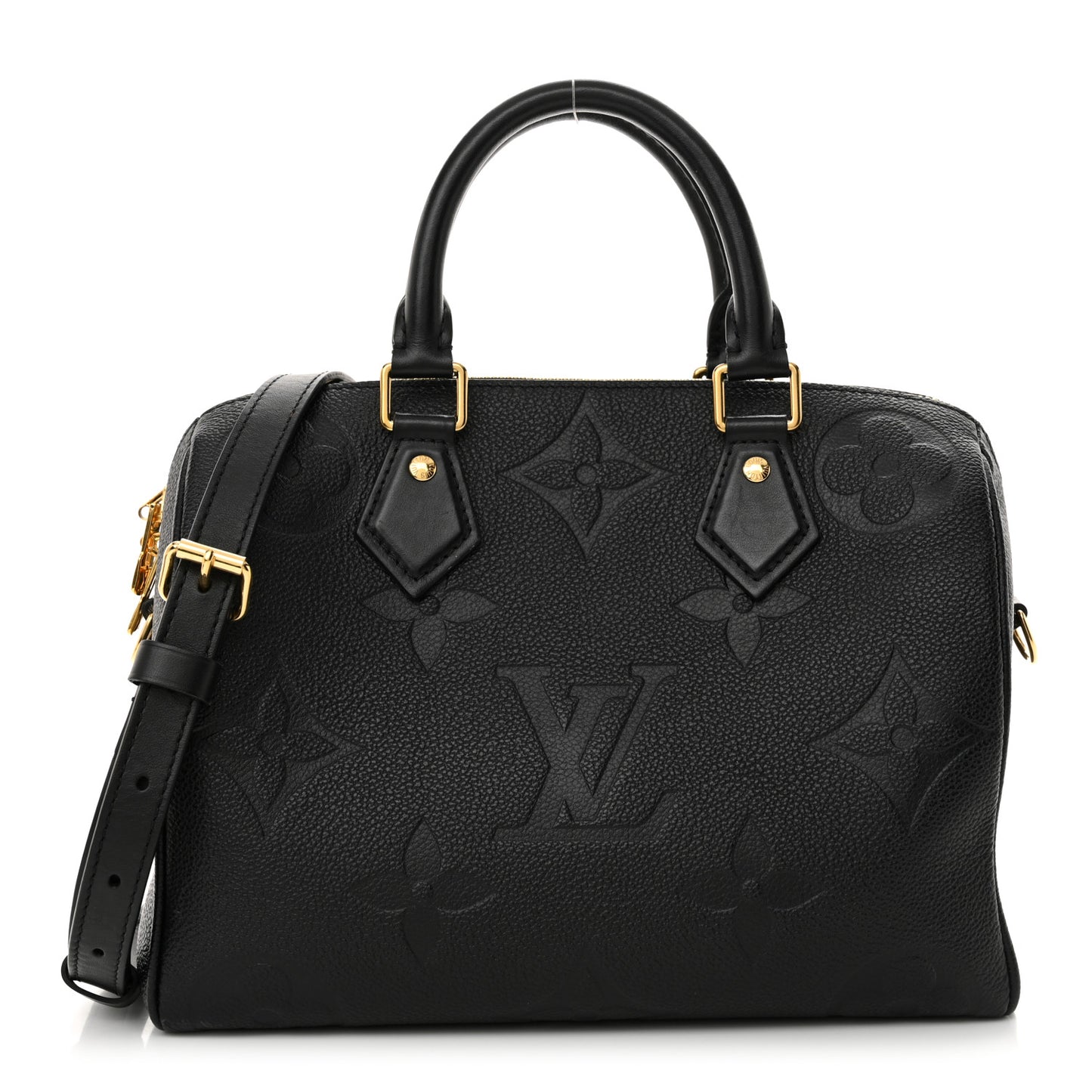 Empreinte Monogram Giant Speedy Bandouliere 25 Black