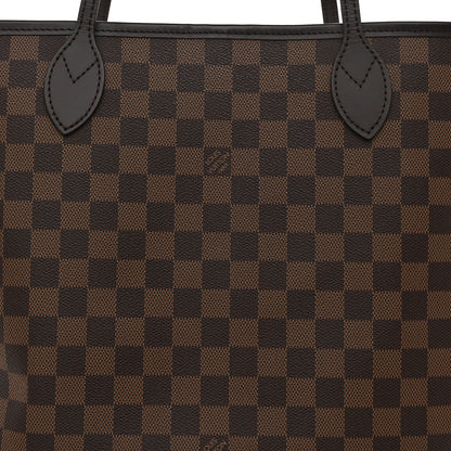 Louis Vuitton Damier Ebene Neo Neverfull MM Rose Ballerine 7 of 9
