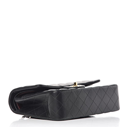 Chanel Lambskin Quilted Medium Double Flap Black 4 of 9