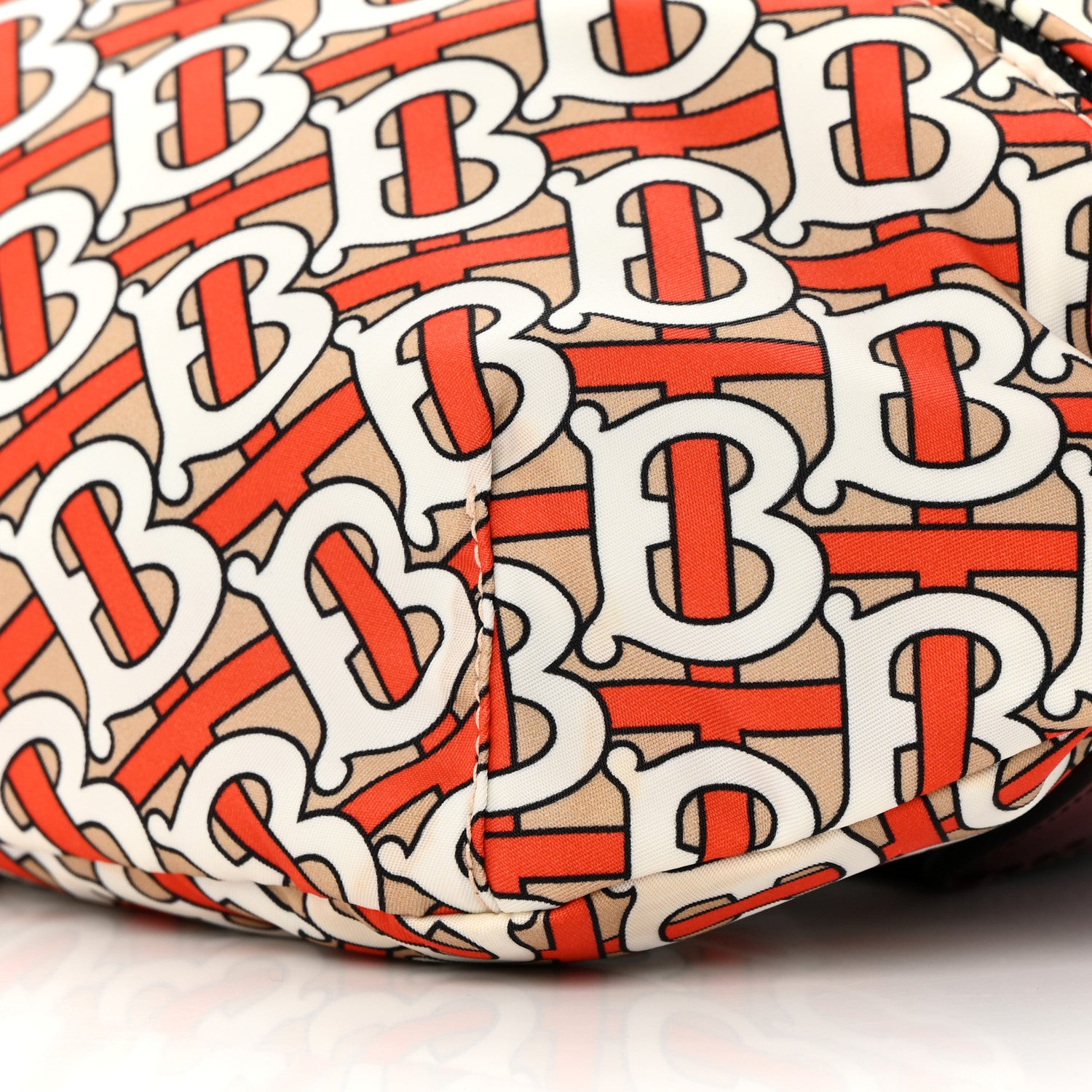 Burberry Nylon Monogram TB Sonny Bum Bag Vermillion 10 of 11