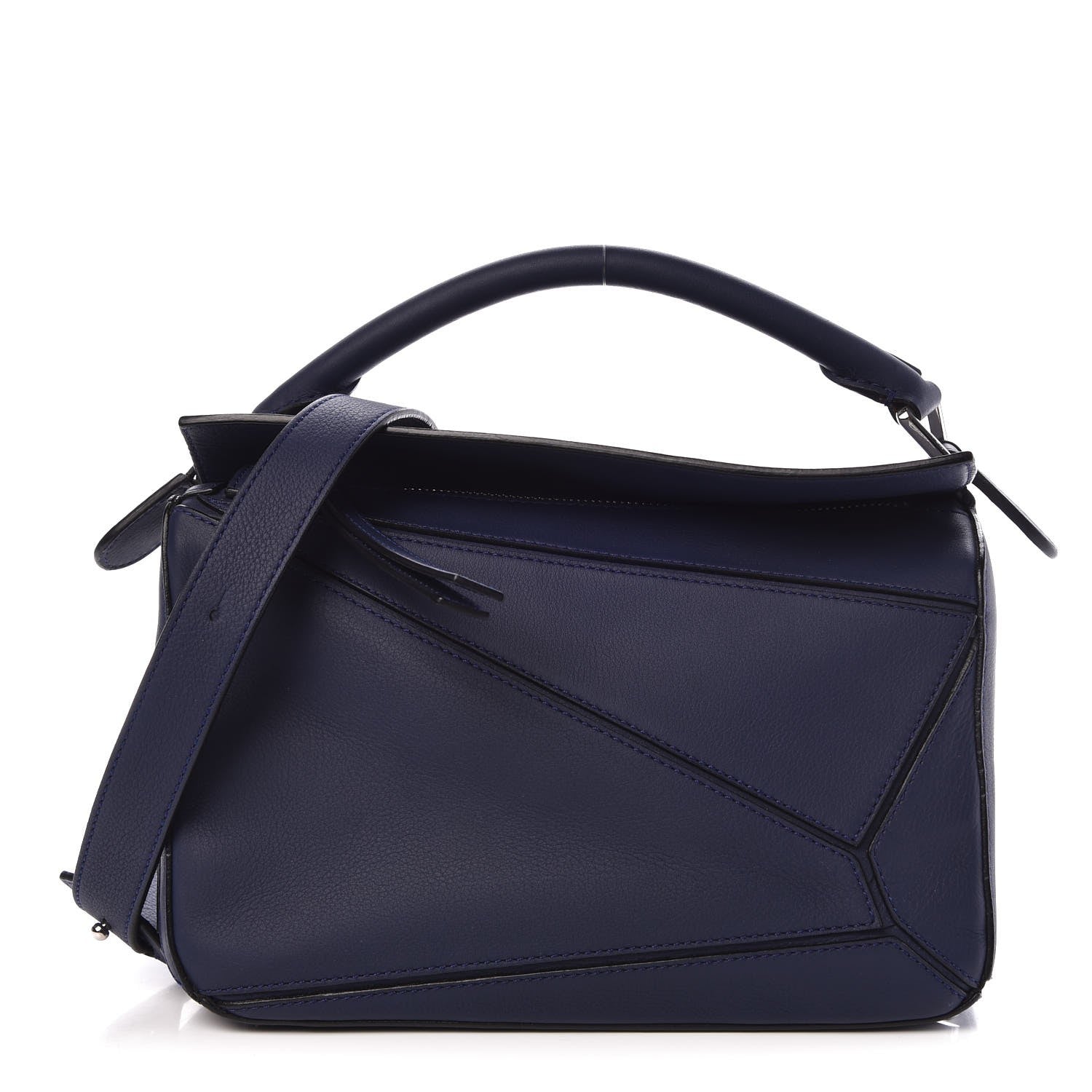 Loewe Calfskin Small Puzzle Bag Marine 1 of 7