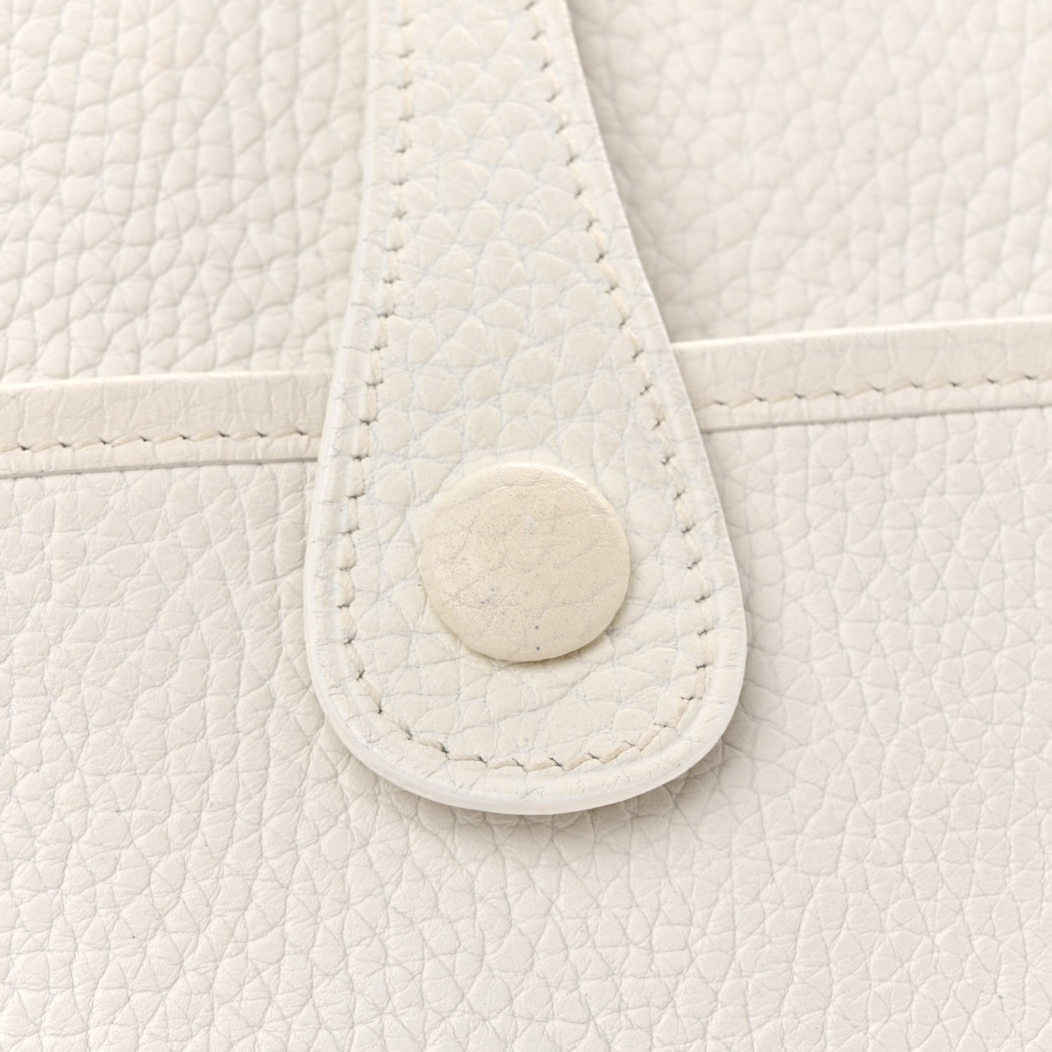 Hermes Taurillon Clemence Evelyne II PM White 11 of 13