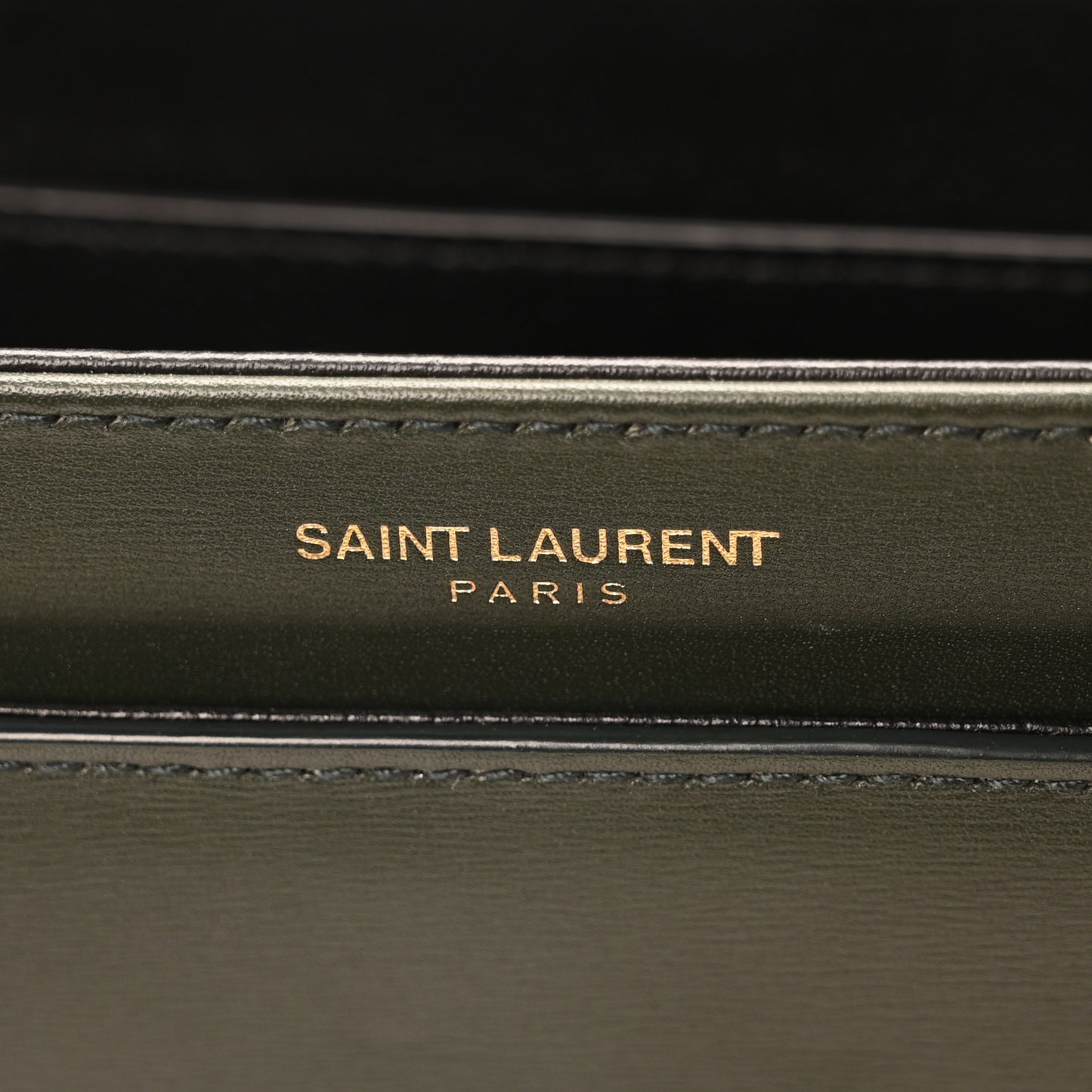 Box Calfskin Monogram Medium Solferino Satchel Vert Fonce