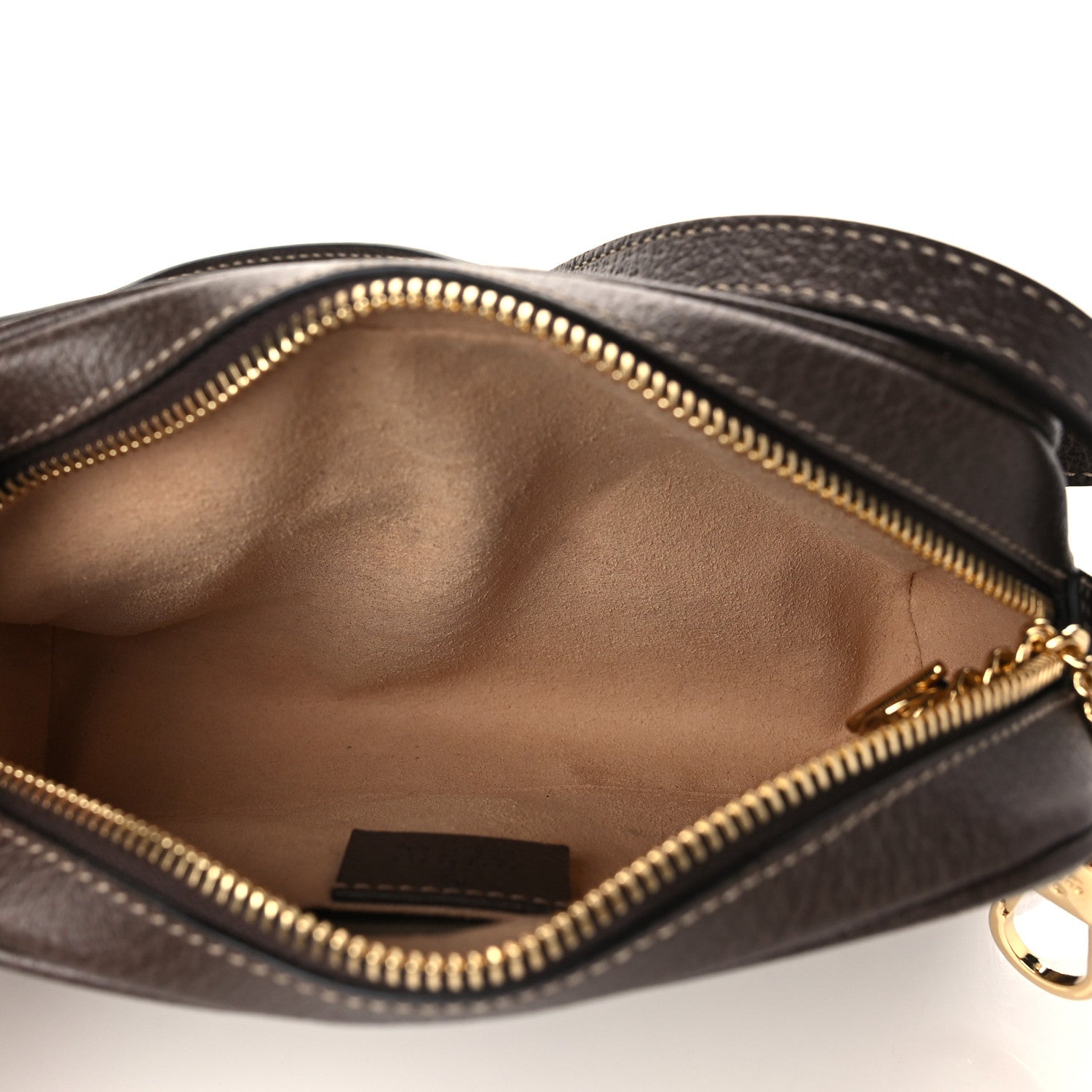 Gucci GG Supreme Monogram Web Mini Ophidia Shoulder Bag Brown 6 of 15