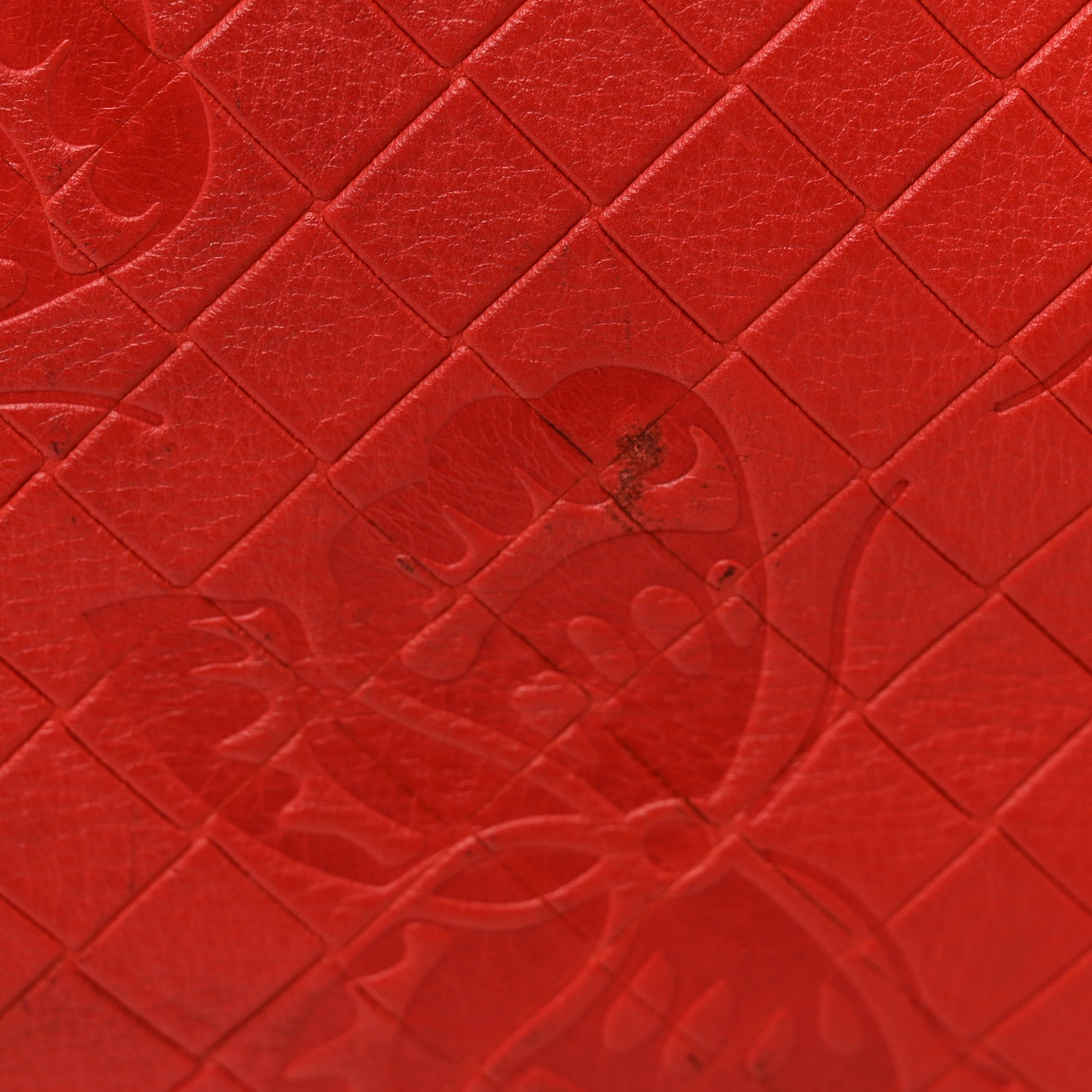 Nappa Intrecciomirage Butterfly Tote Red