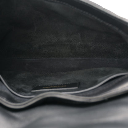 Saint Laurent Lambskin Quilted Le 57 Diamond Shoulder Bag Black 5 of 10