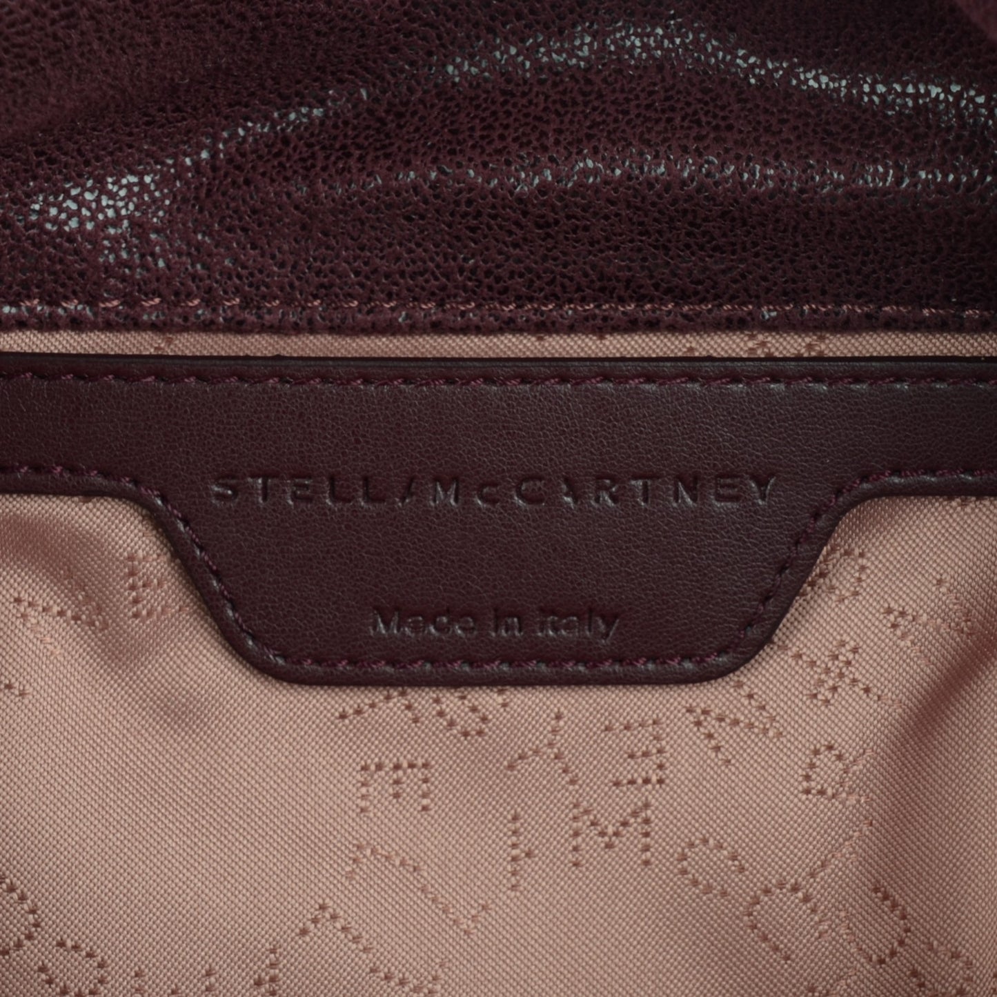 Shaggy Deer Mini Falabella Tote Plum