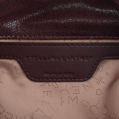 Stella McCartney Shaggy Deer Mini Falabella Tote Plum 6 of 9