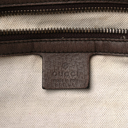 Gucci GG Supreme Monogram Web Ophidia Half Moon Hobo Brown 6 of 14