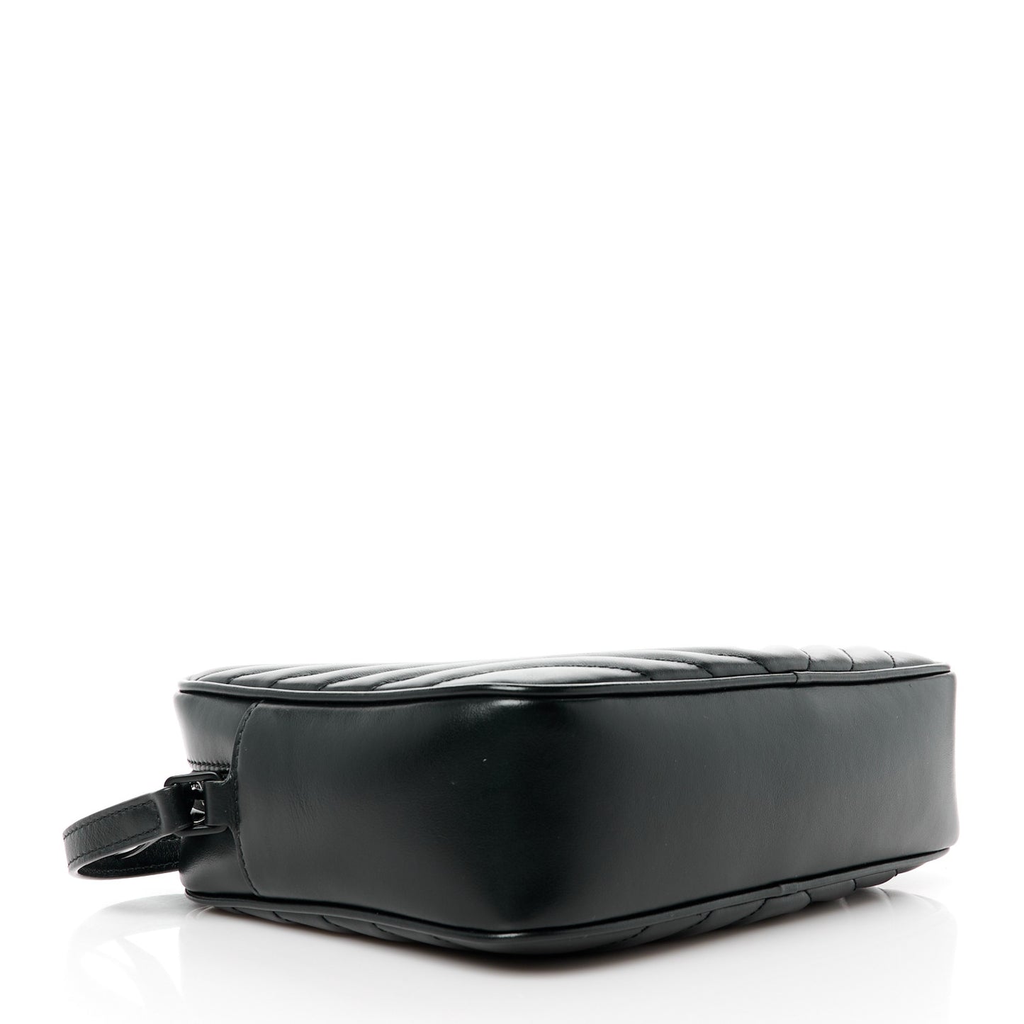 Calfskin Matelasse Monogram Monochrome Lou Camera Bag Black