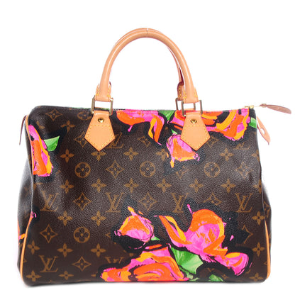 Louis Vuitton Monogram Roses Speedy 30 1 of 7