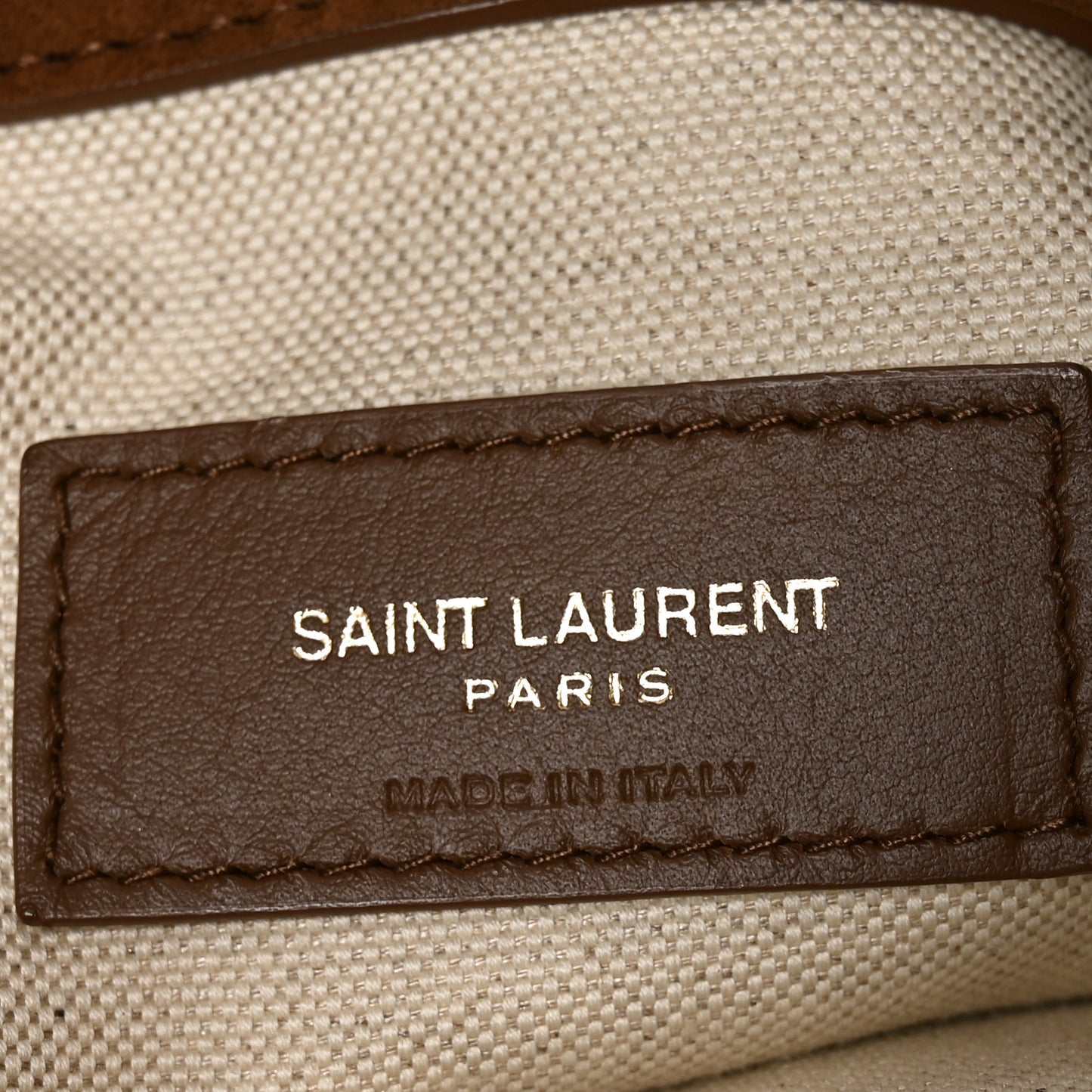 Suede Shearling Patchwork Monogram Giant Jamie Brown Beige