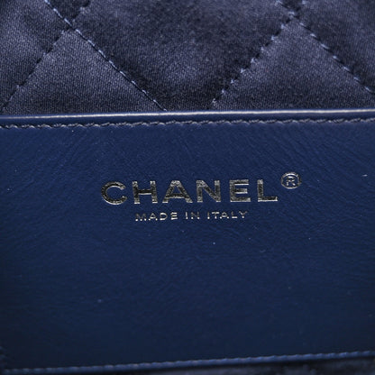 Chanel Denim Stitched Quilted Mini Chanel 22 Blue 6 of 10