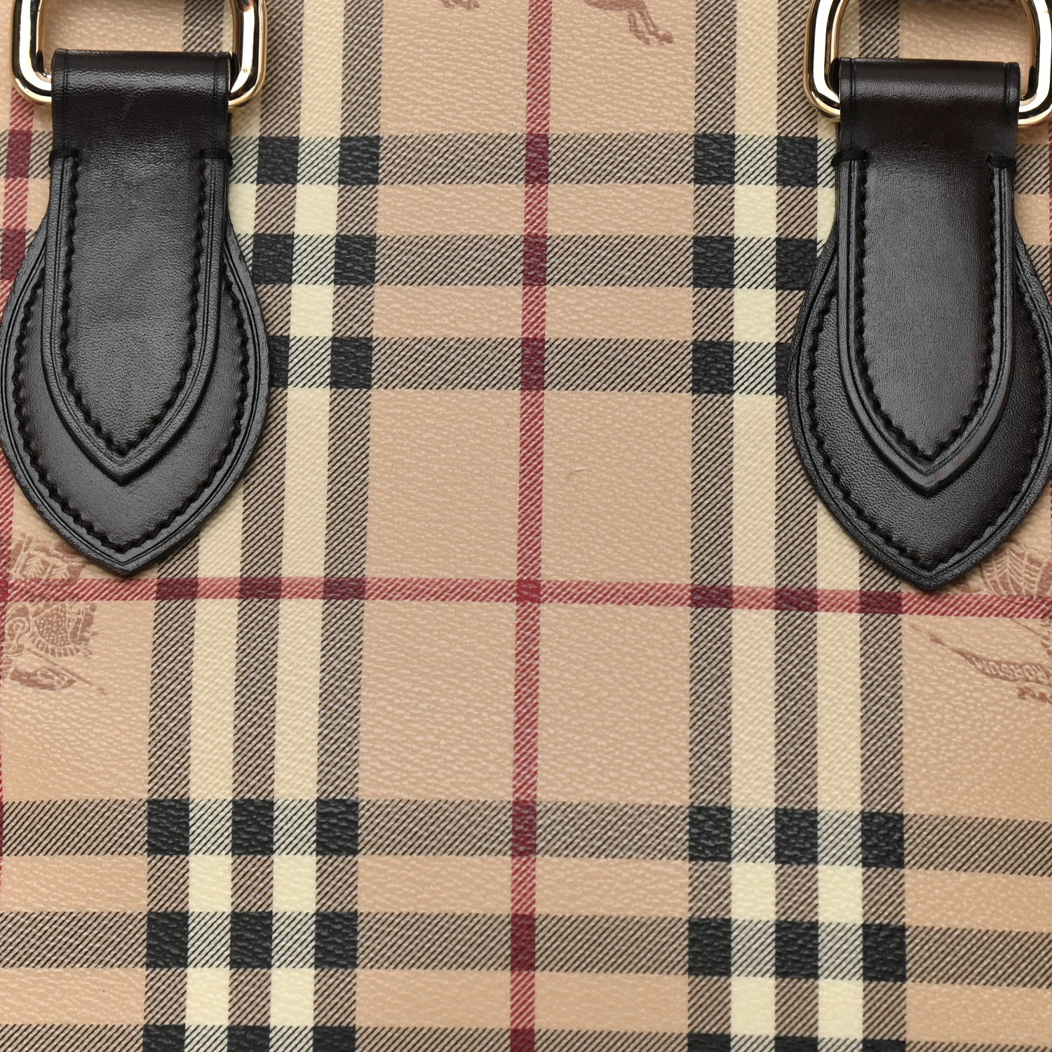 Burberry Haymarket Check Picadilly Bowler Brown 9 of 15