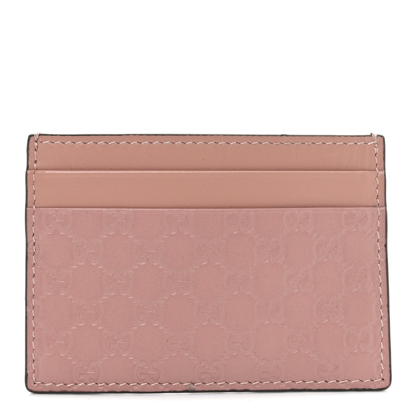 Microguccissima Card Holder Soft Pink
