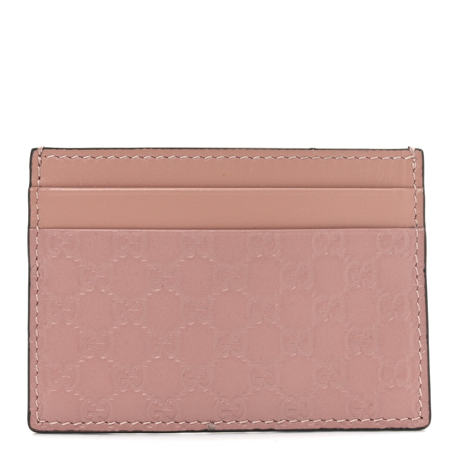Gucci Microguccissima Card Holder Soft Pink 1 of 6