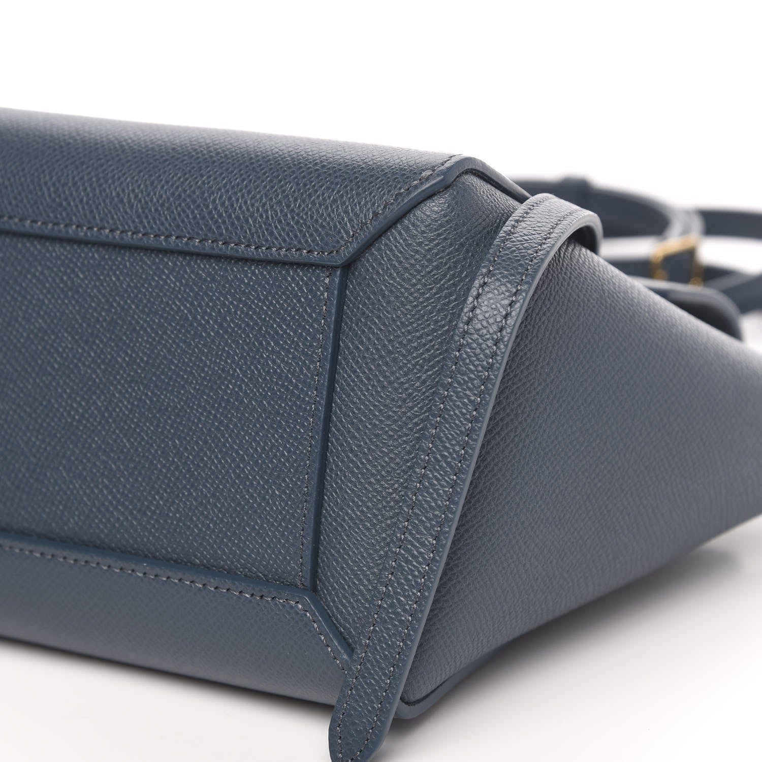Celine Baby Grained Calfskin Nano Belt Bag Abyss Blue 10 of 10