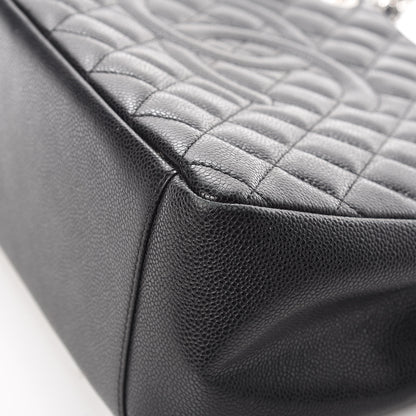 Chanel Caviar Quilted Grand Shopping Tote GST Black 9 of 12