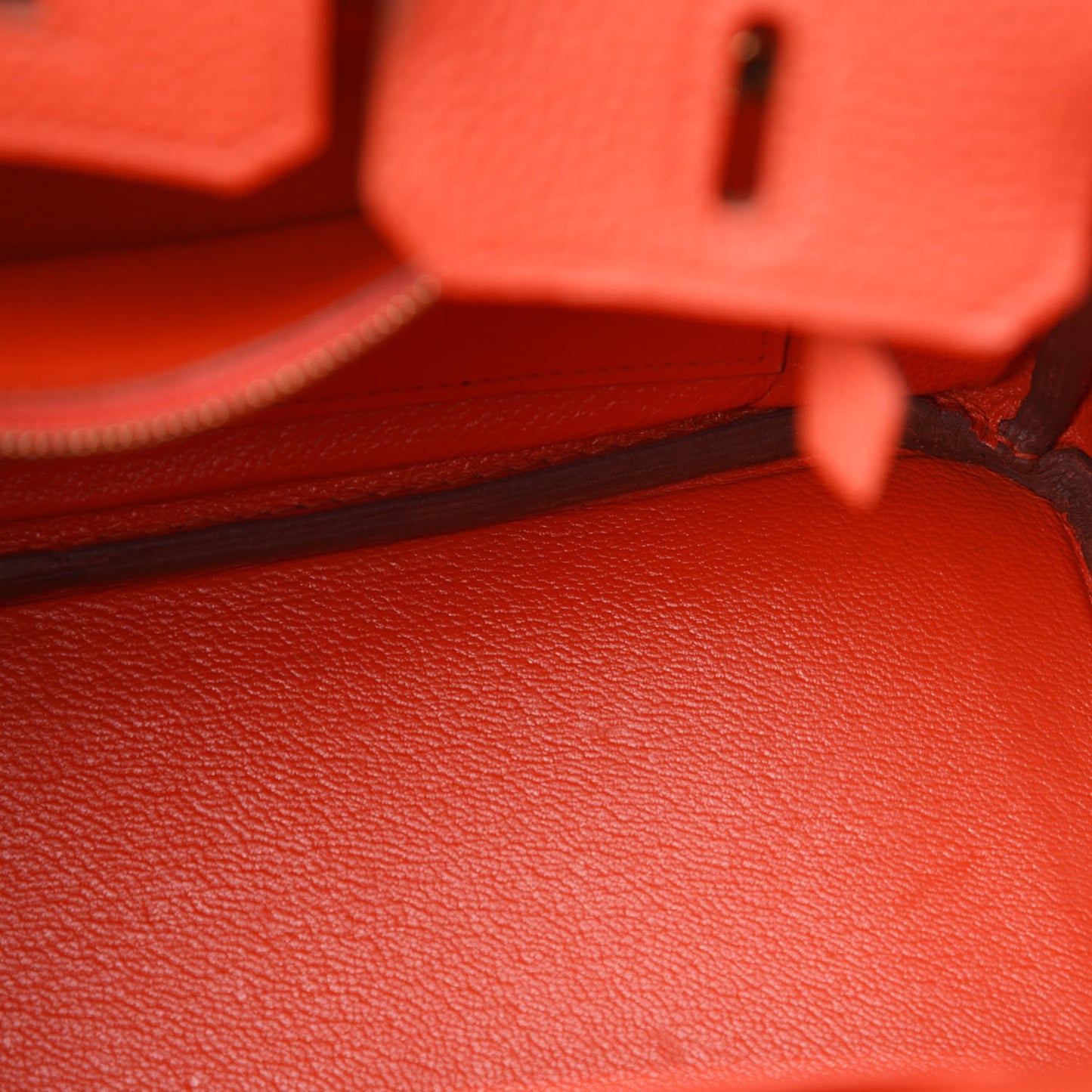 Togo Birkin 25 Rouge Tomate