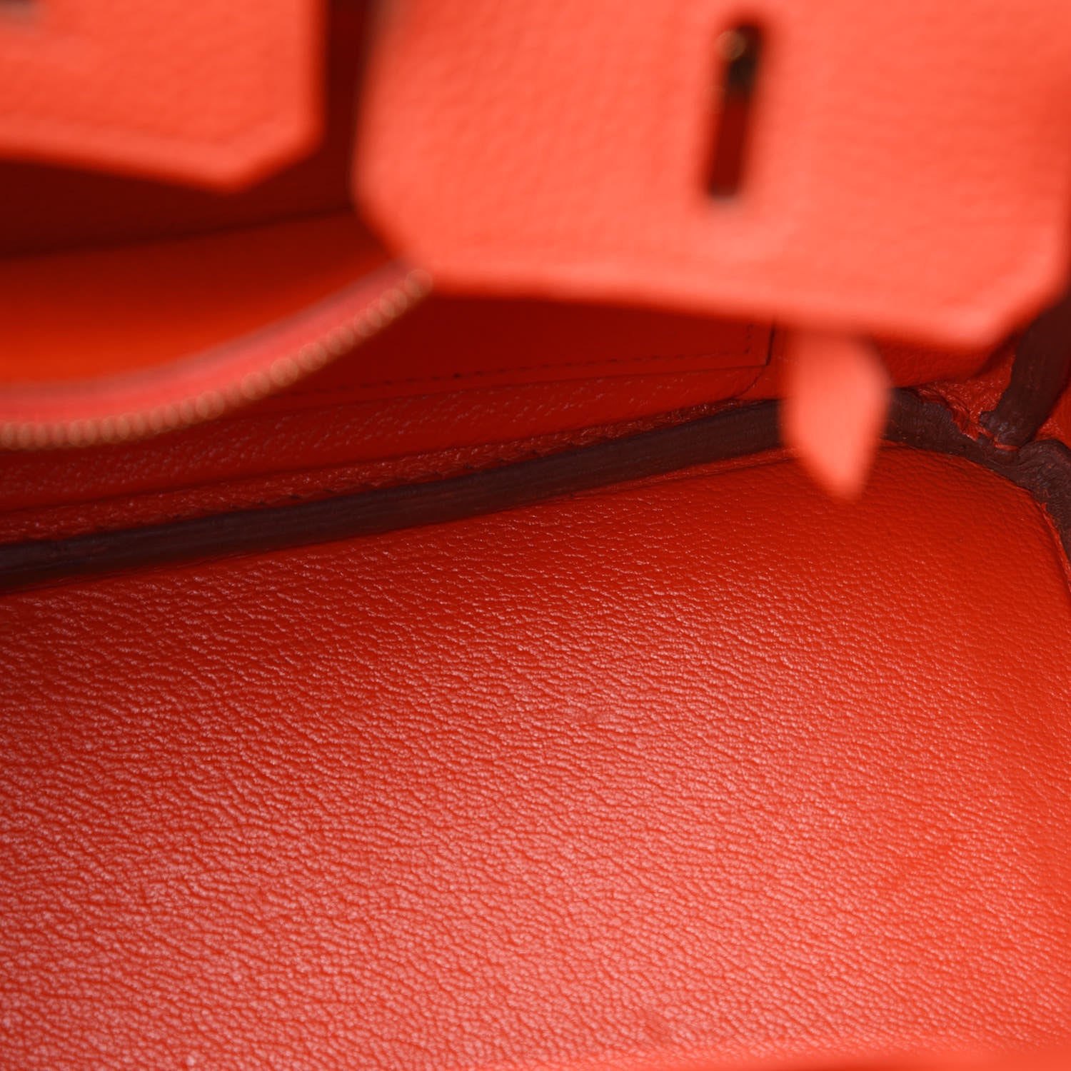 Hermes Togo Birkin 25 Rouge Tomate 12 of 37