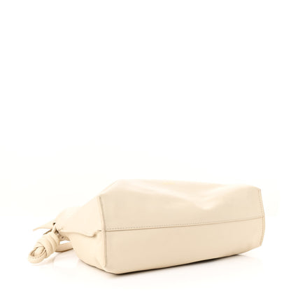 Loewe Calfskin Mini Flamenco Knot Clutch Angora 4 of 9