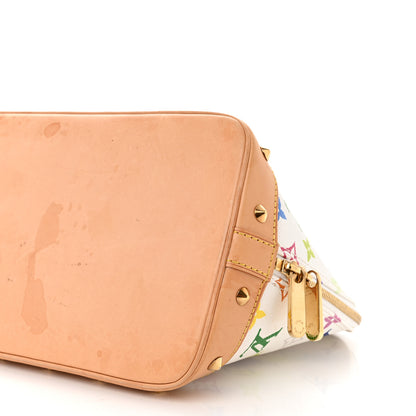 Louis Vuitton Monogram Multicolor Alma White 10 of 16