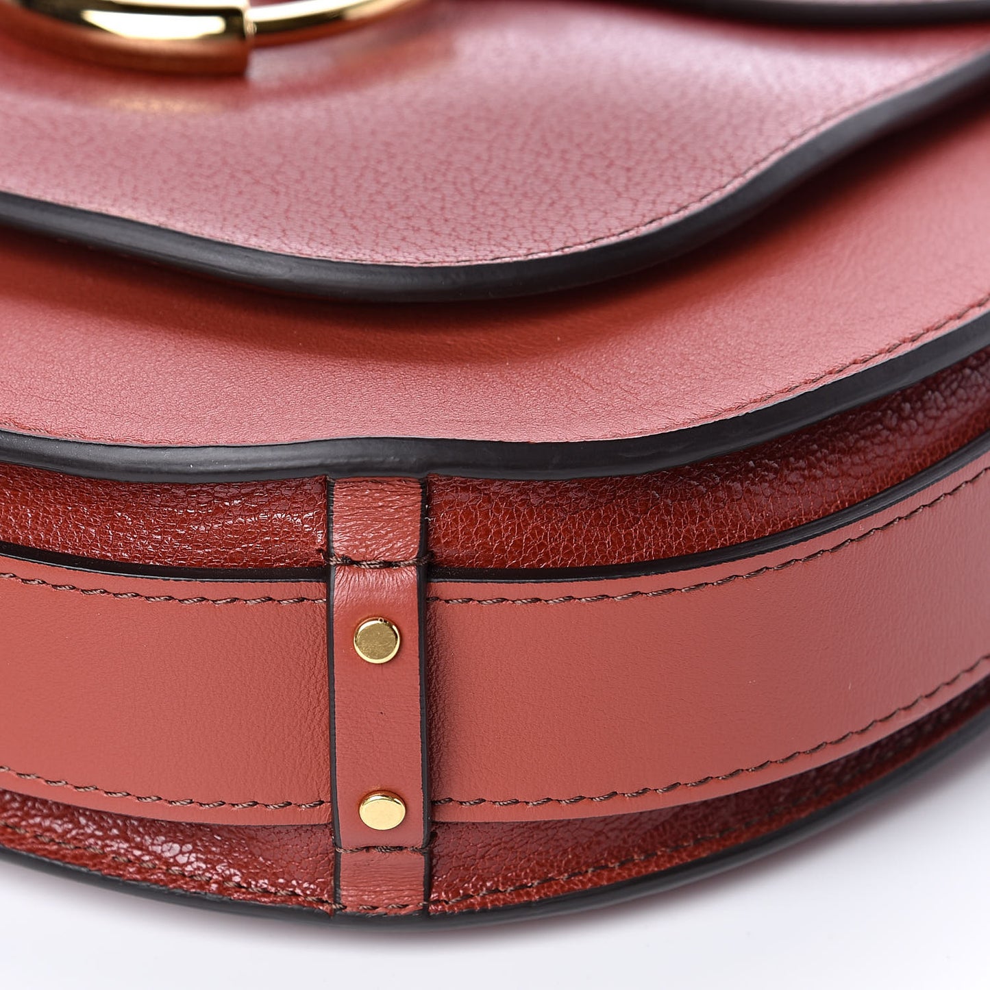 Calfskin Medium Tess Hobo Sienna Red