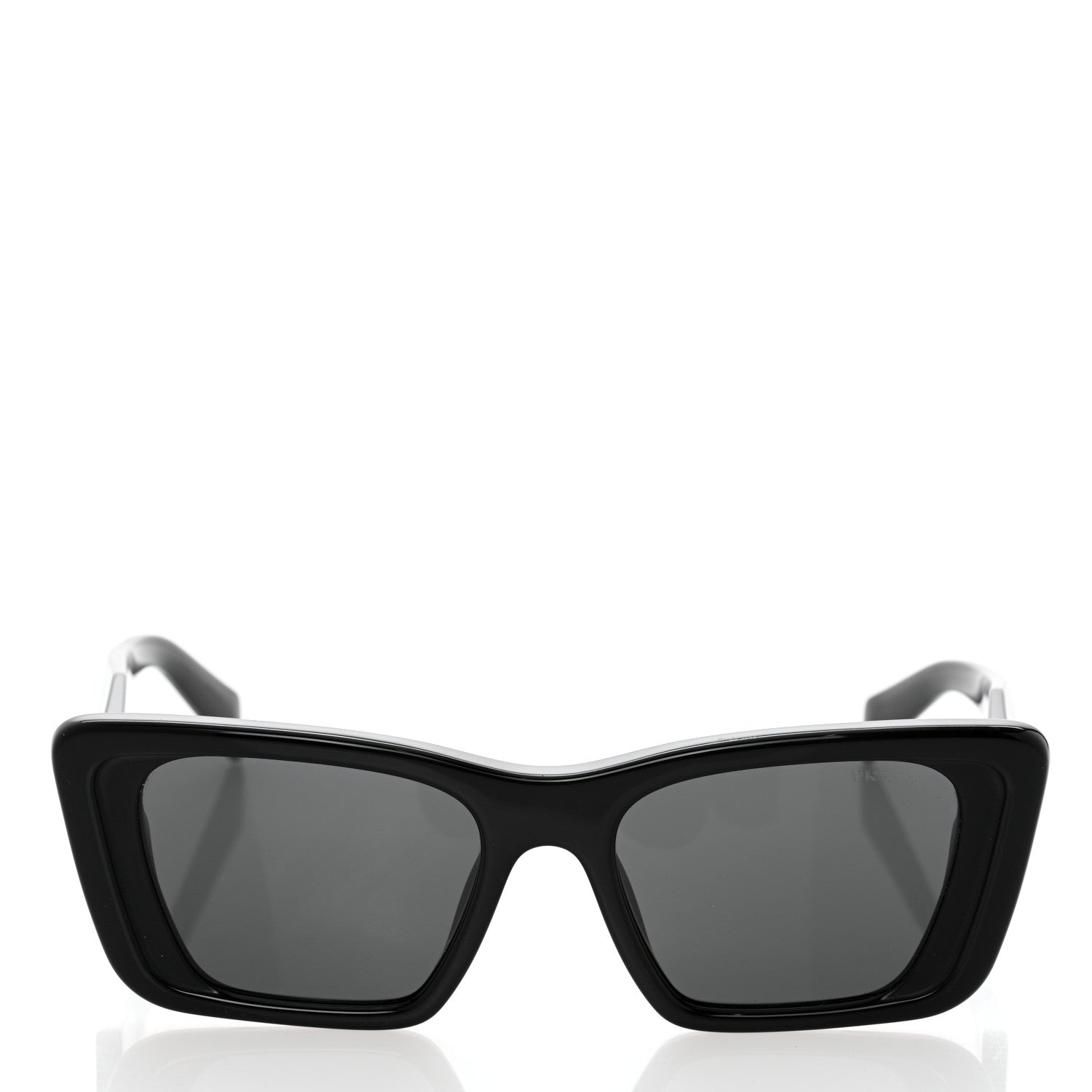 Prada Acetate Symbole Sunglasses SPR 08Y Black 2 of 8