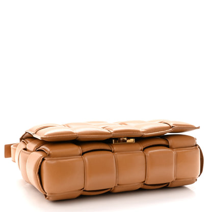 Bottega Veneta Nappa Maxi Intreccio Padded Cassette Crossbody Bag Caramel 4 of 11