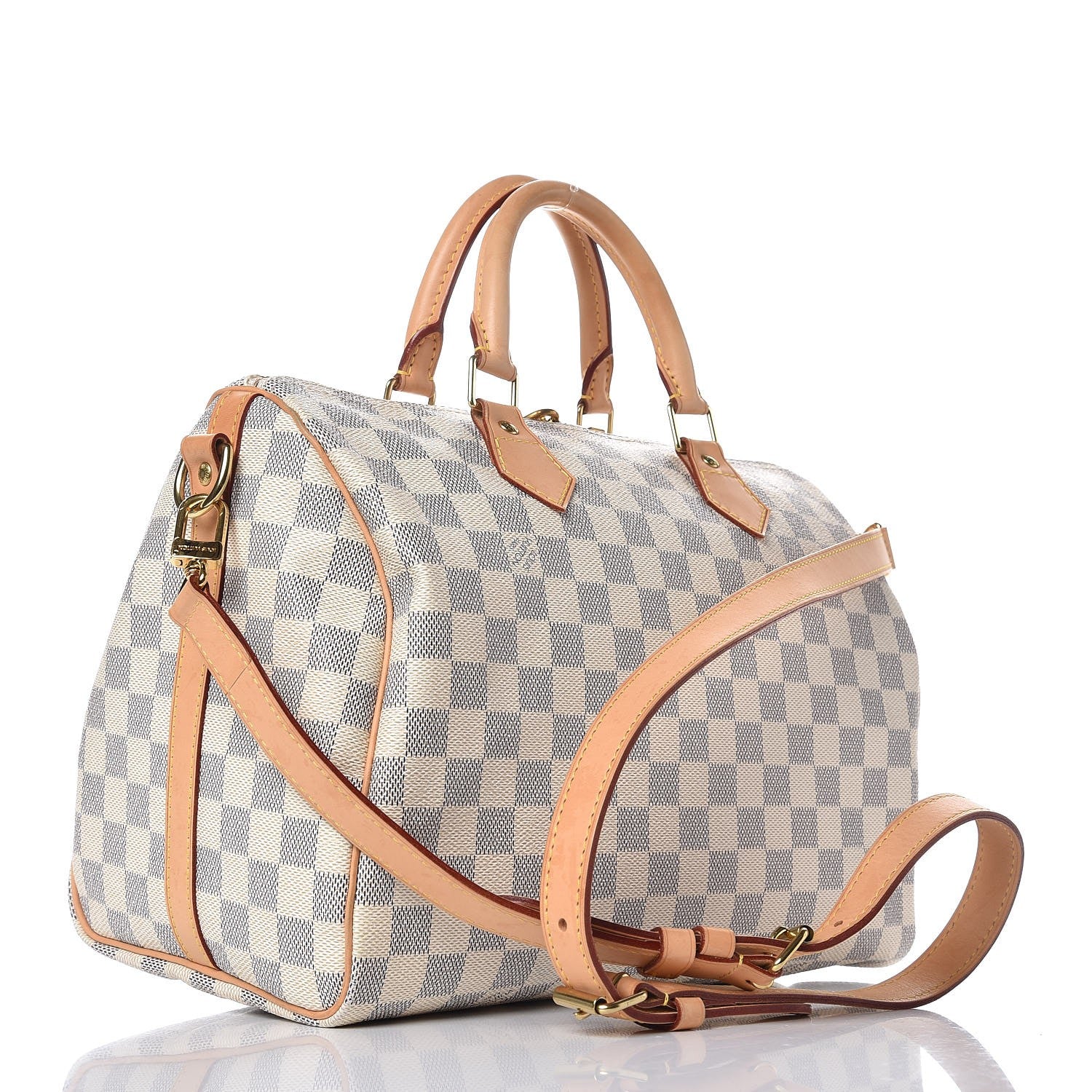 Louis Vuitton Damier Azur Speedy Bandouliere 30 3 of 10