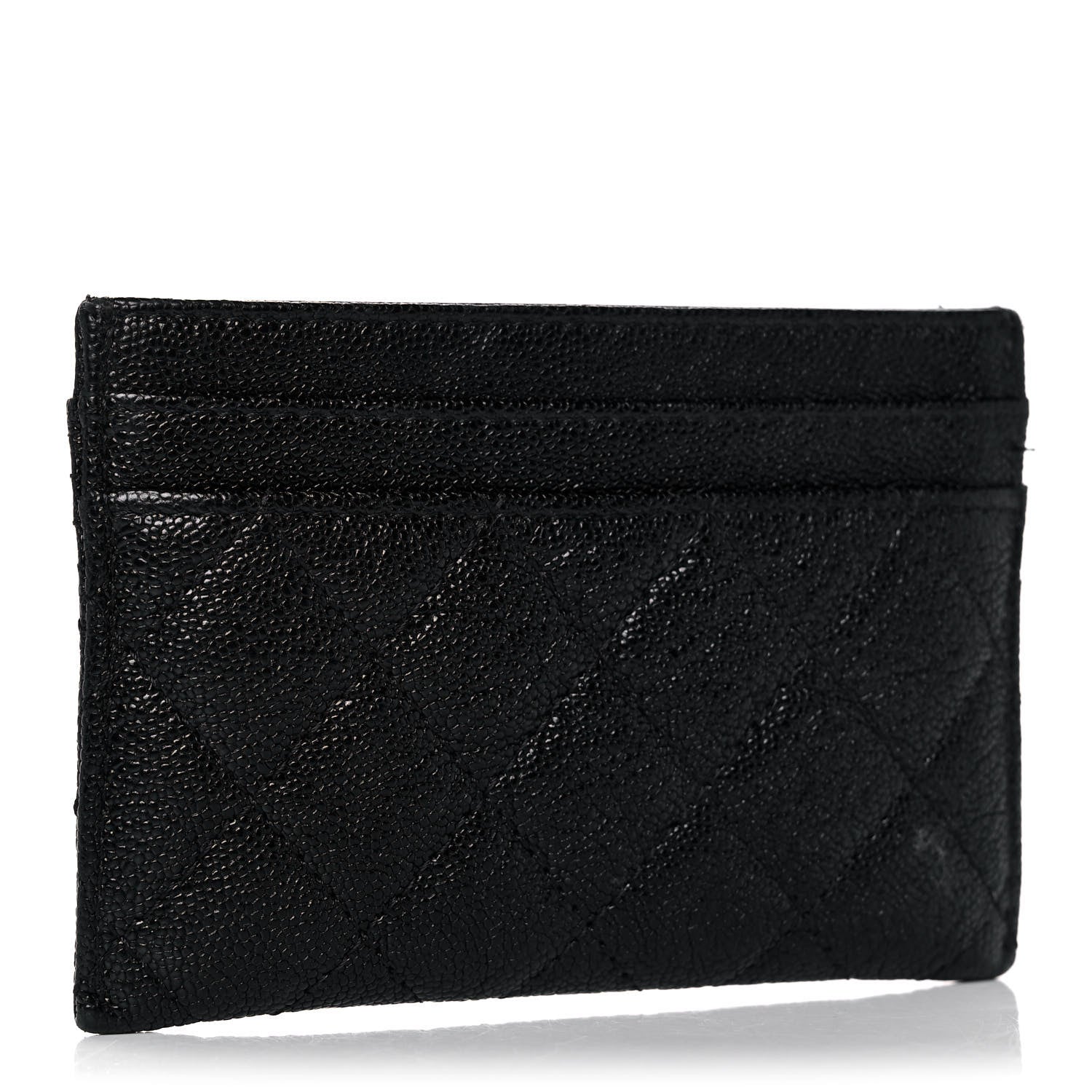 Chanel Caviar Quilted Boy Card Holder Black 3 of 13