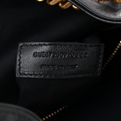 Saint Laurent Lambskin Matelasse Monogram Joe Backpack Black 7 of 10