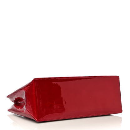 Louis Vuitton Vernis Rayures Wilshire PM Pomme D'Amour 3 of 9