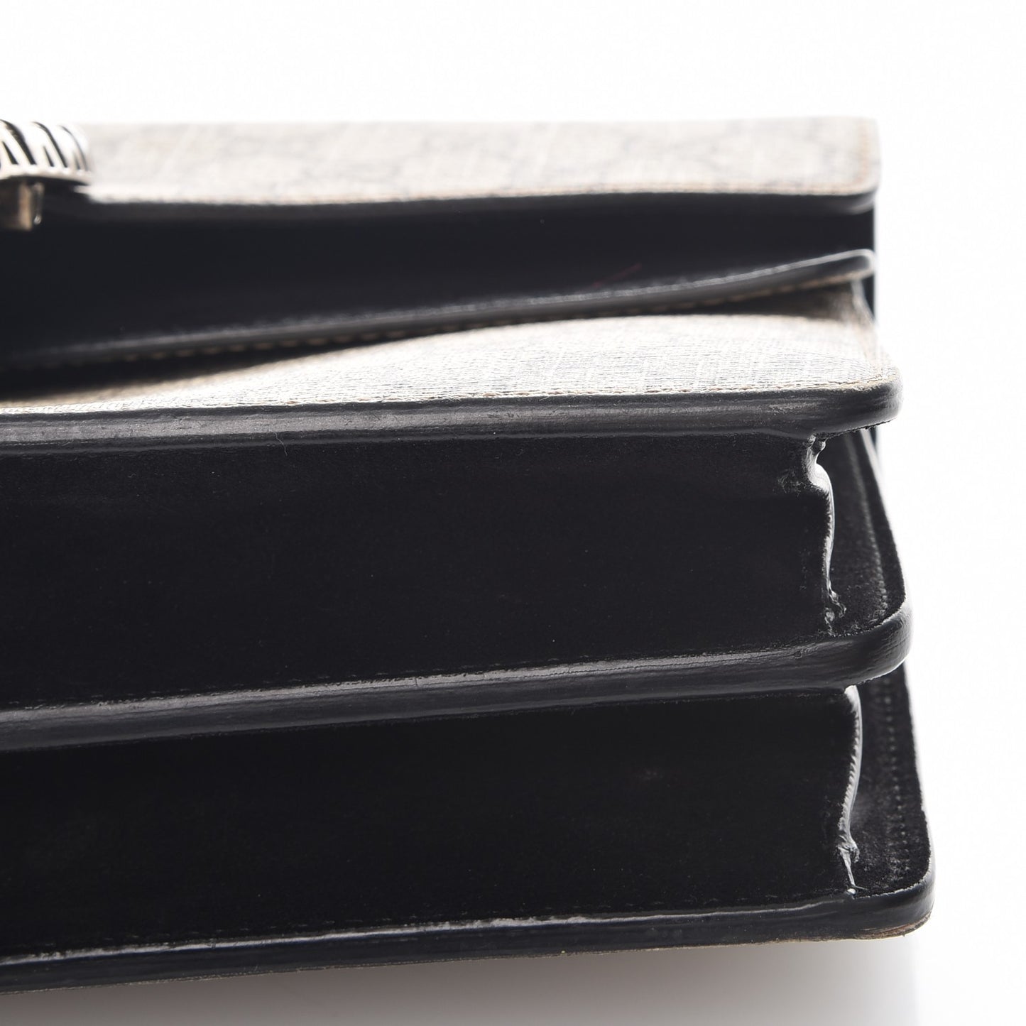 GG Supreme Monogram Small Dionysus Shoulder Bag Black