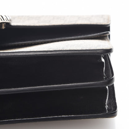 Gucci GG Supreme Monogram Small Dionysus Shoulder Bag Black 9 of 12