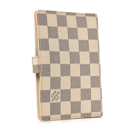 Louis Vuitton Damier Azur Small Ring Agenda Cover 3 of 8