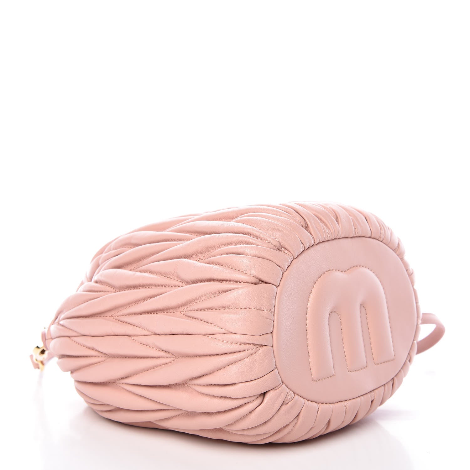 Miu Miu Nappa Matelasse Small Bucket Bag Orchidea 4 of 10