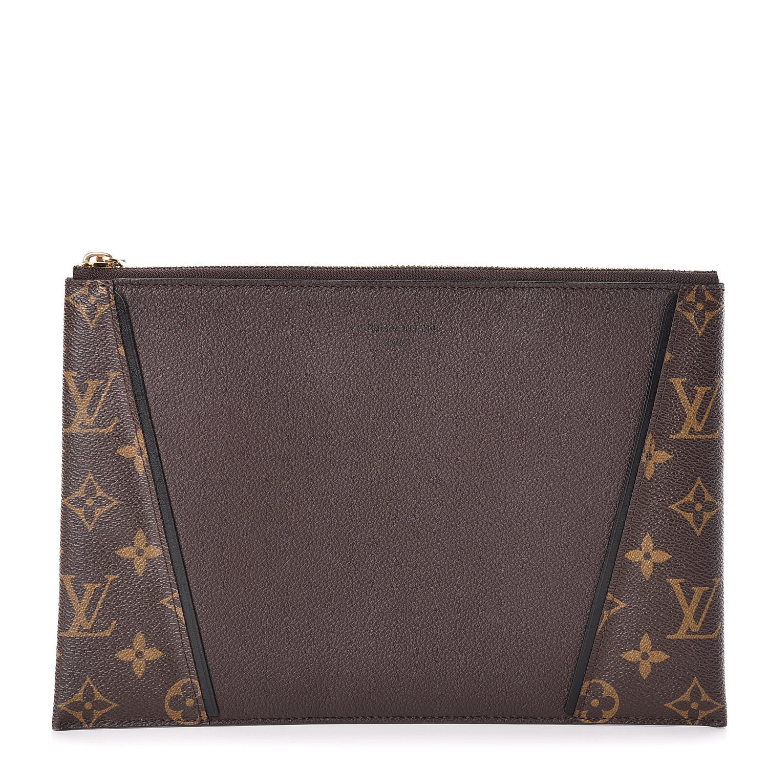 Louis Vuitton Monogram Veau Cachemire W Pochette Chocolate 1 of 12