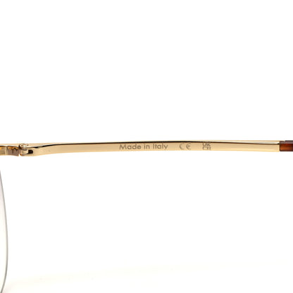 Louis Vuitton Grease Mask Sunglasses Z1469U Gold 6 of 10
