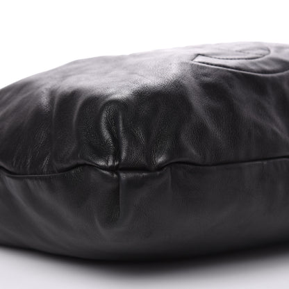 Chanel Lambskin Large Soft and Chain Hobo Black 8 of 10