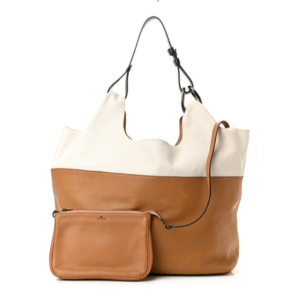 Delvaux Calfskin Tri-Color Givry With Me Polo Vegetal Ivory 1 of 11